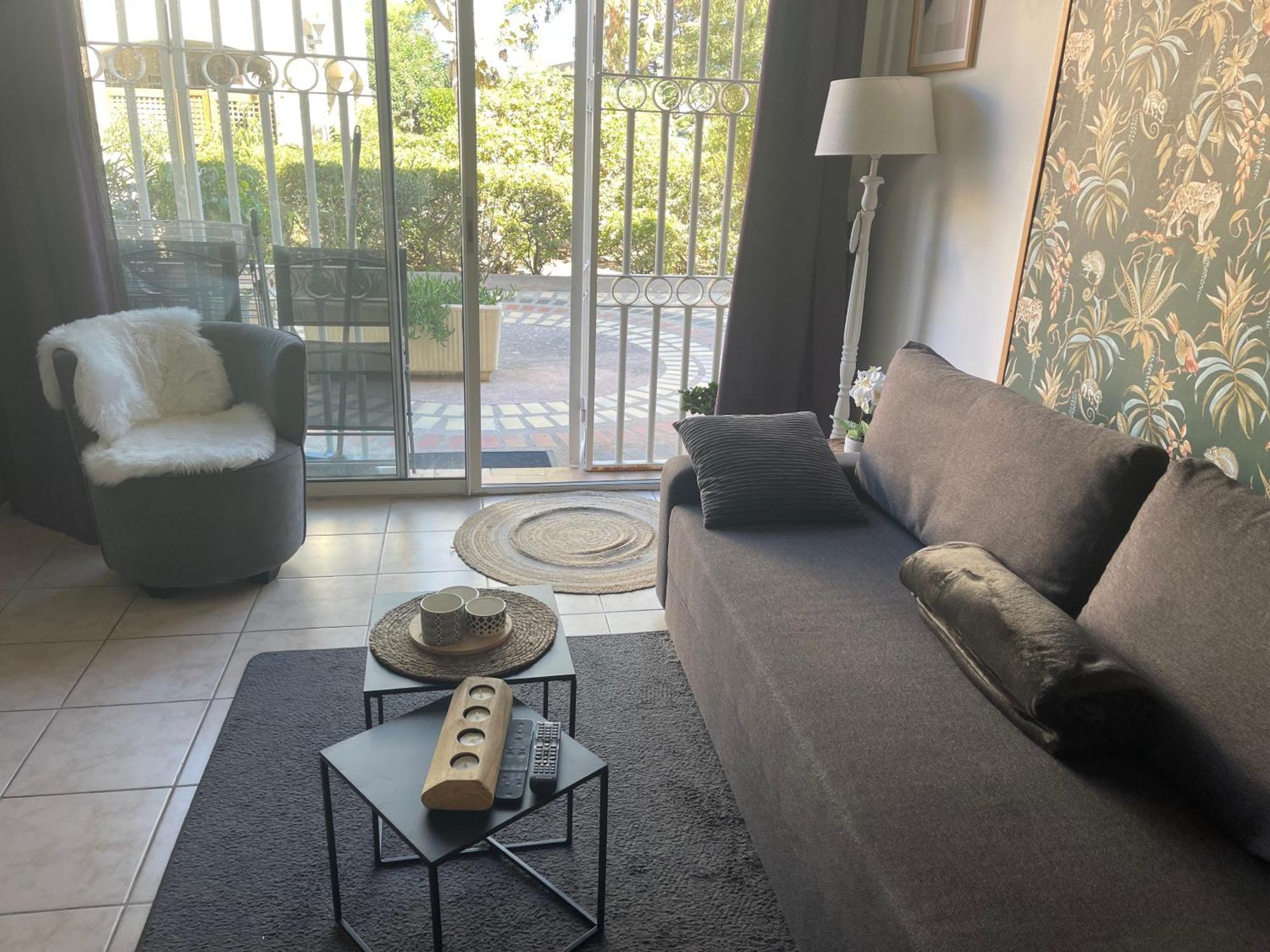 Duplex Cosy Bord De Mer Saint-Cyr-sur-Mer Bagian luar foto