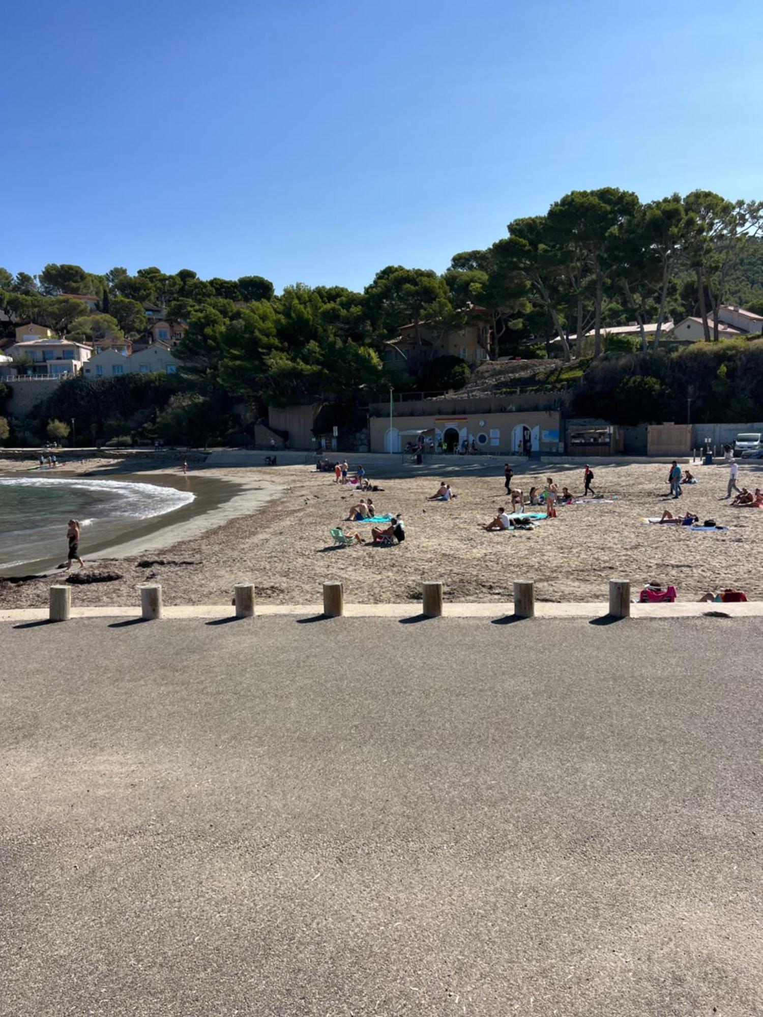 Duplex Cosy Bord De Mer Saint-Cyr-sur-Mer Bagian luar foto