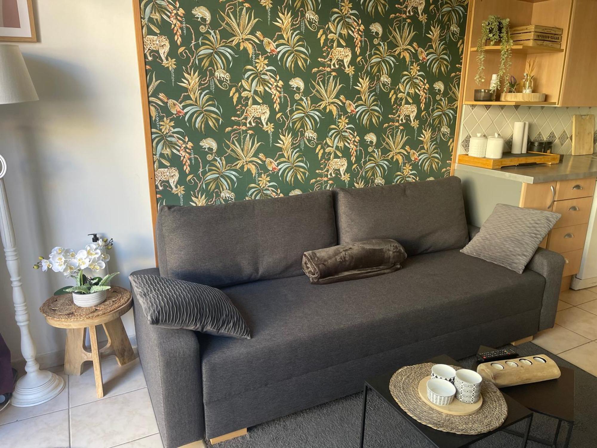 Duplex Cosy Bord De Mer Saint-Cyr-sur-Mer Bagian luar foto